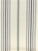 Farmhouse Stripe Black Flax Laura & Kiran Fabric